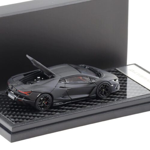 LCD Models 1:64 Lamborghini Revuelto Coupe Diecast Model – Matte Black | LCD64042-BL