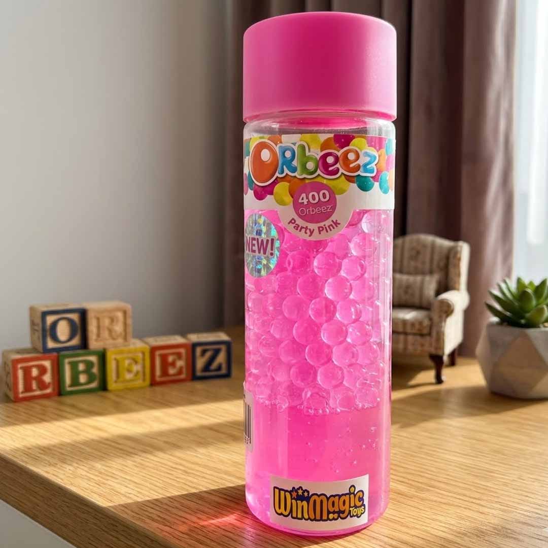 Winmagic Orbeez Party Pink Water Beads β 400 Orbeez Sensory Play Beads for Kids | Decorative & Sensory Activity Toy