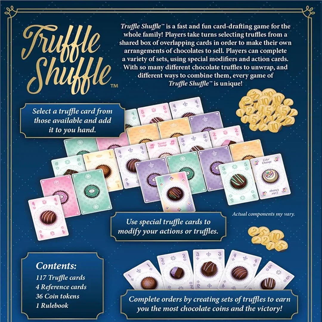 Truffle Shuffle Card Game β Chocolate Collection Strategy Game for Family & Friends (AEG)