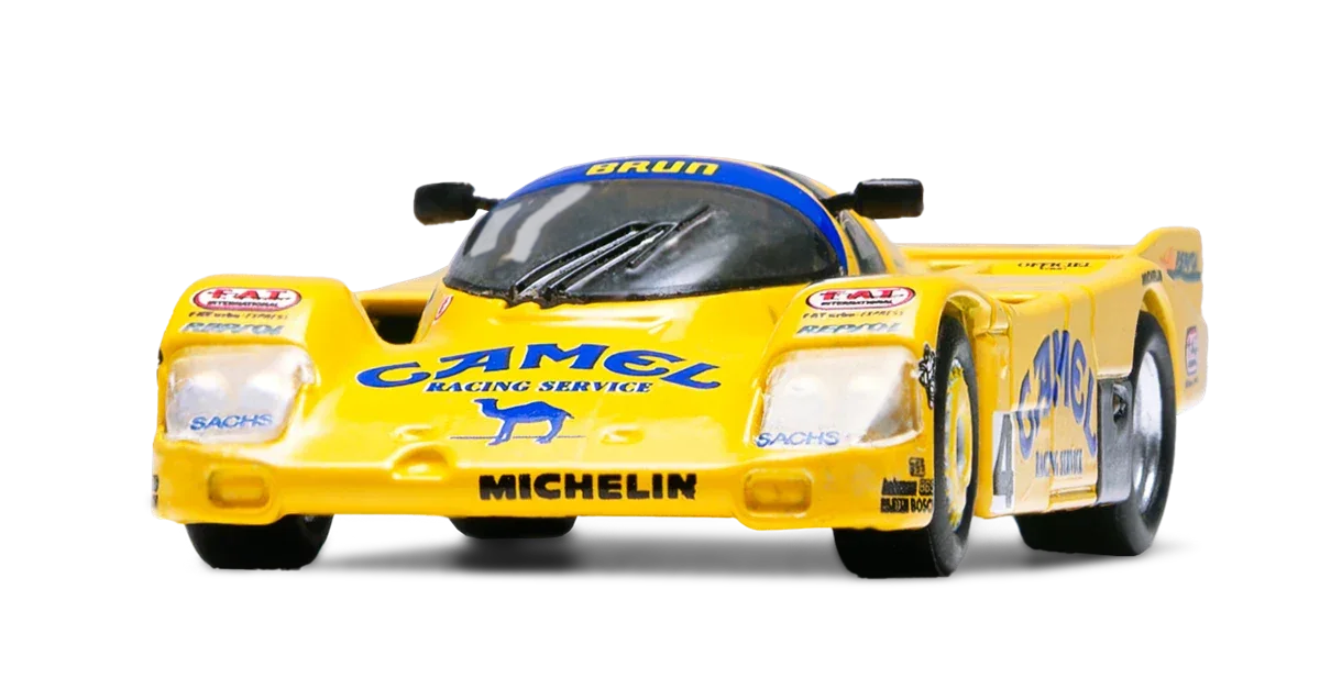 Sparky 1/64 Porsche - 962C Team Camel Brun Motorsport #4 24h Le Mans 1988 F.Hunkeler - W.Lechner - M.Reuter (Tiny Exclusive) - Jaiman Toys