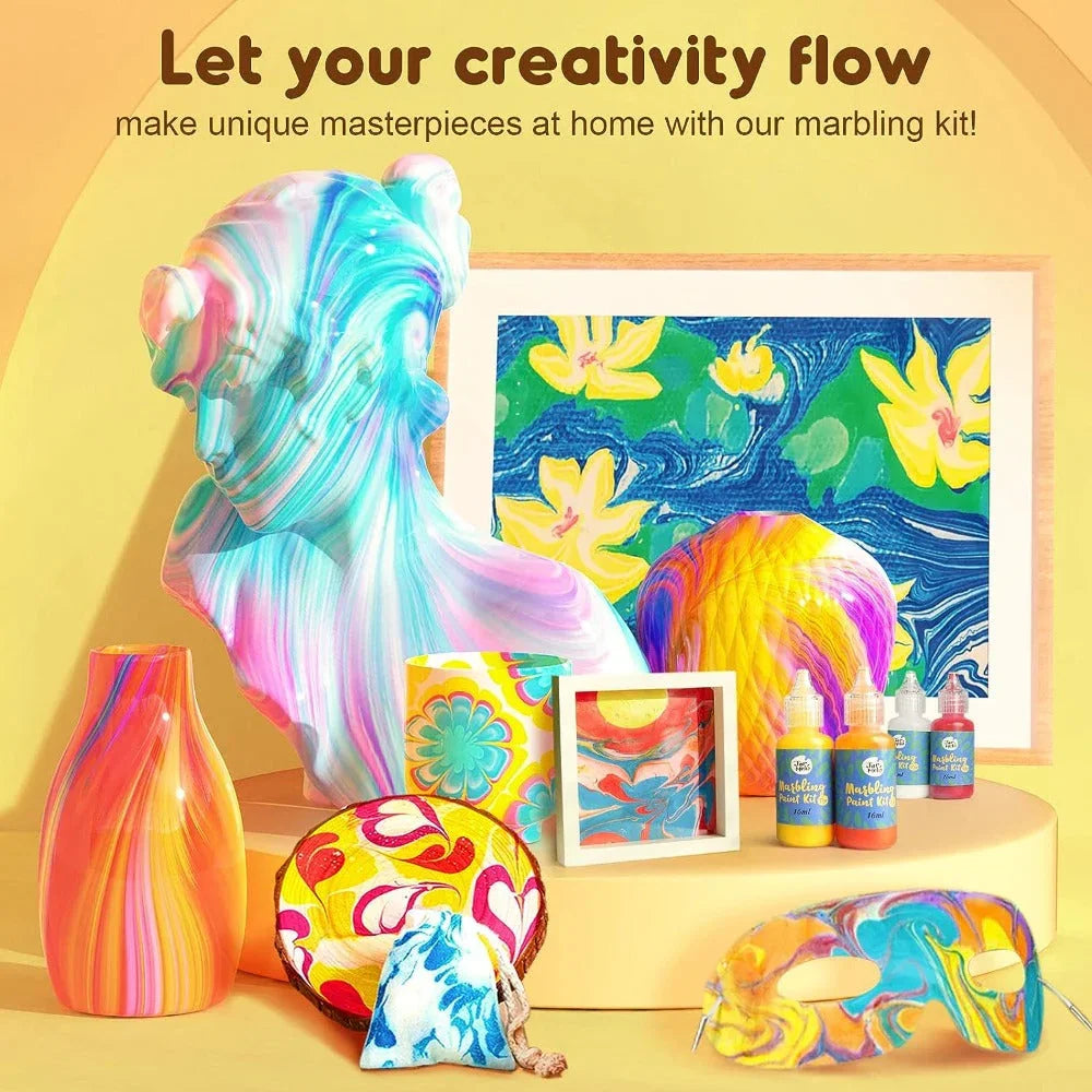 Jar Melo Marbling Paint Kit - Jaiman Toys