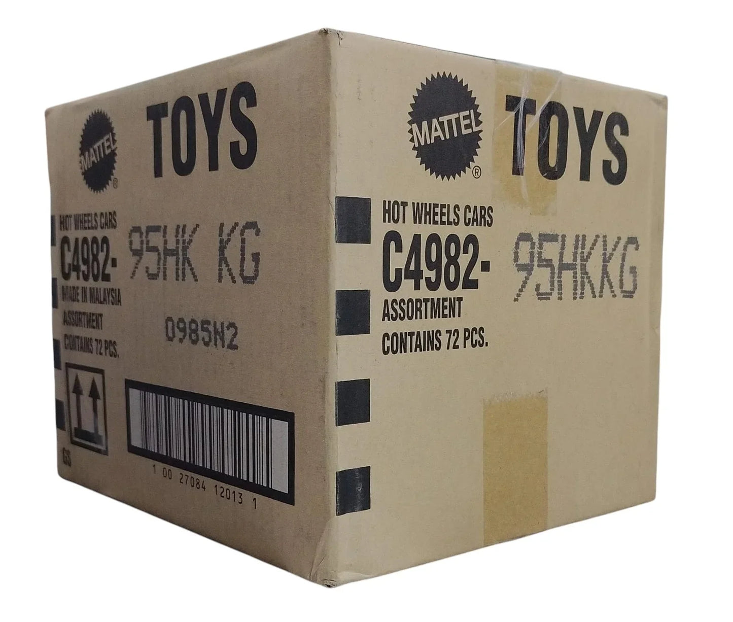Hot Wheels 2025 Factory-Sealed Case K (95HK KG) – 72 Die-Cast Cars by Mattel (Brand New Box) - Jaiman Toys