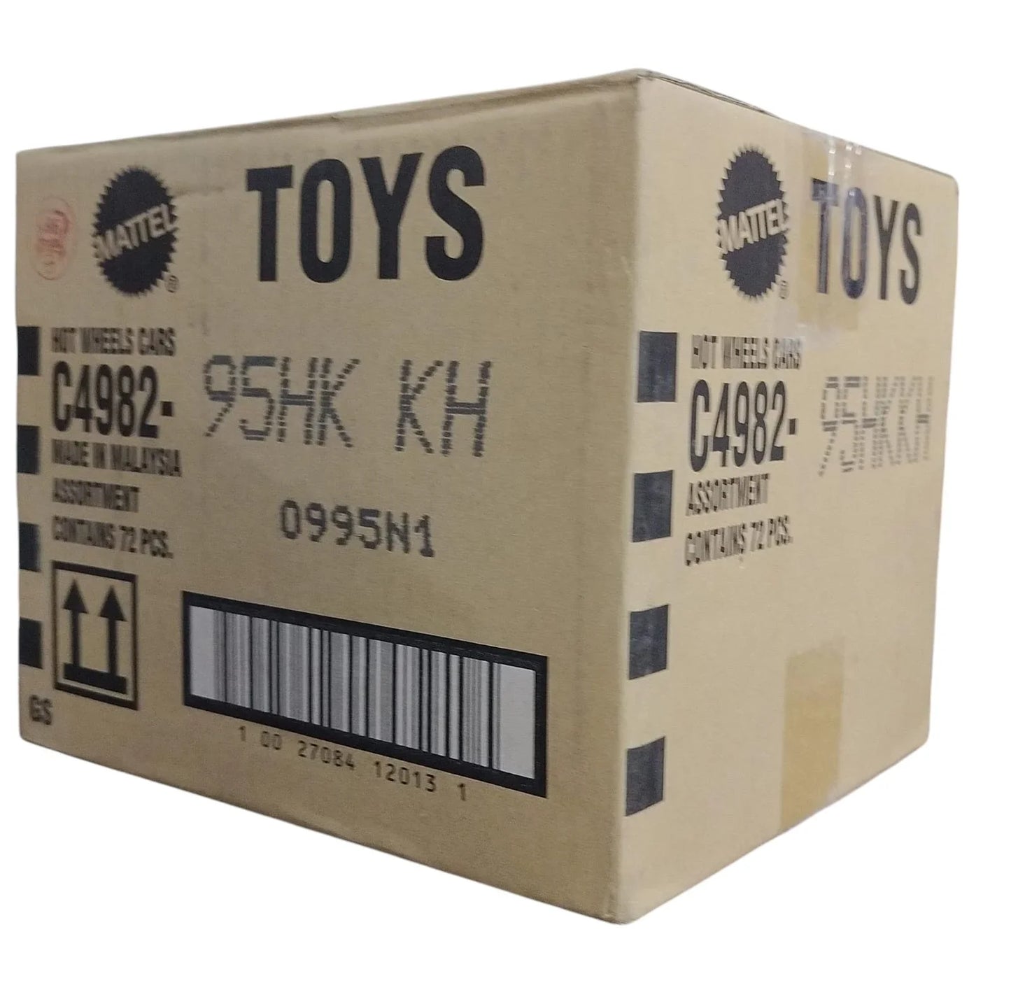 Hot Wheels 2025 Factory-Sealed Case K (95HK KH) – 72 Die-Cast Cars by Mattel (Brand New Box) - Jaiman Toys