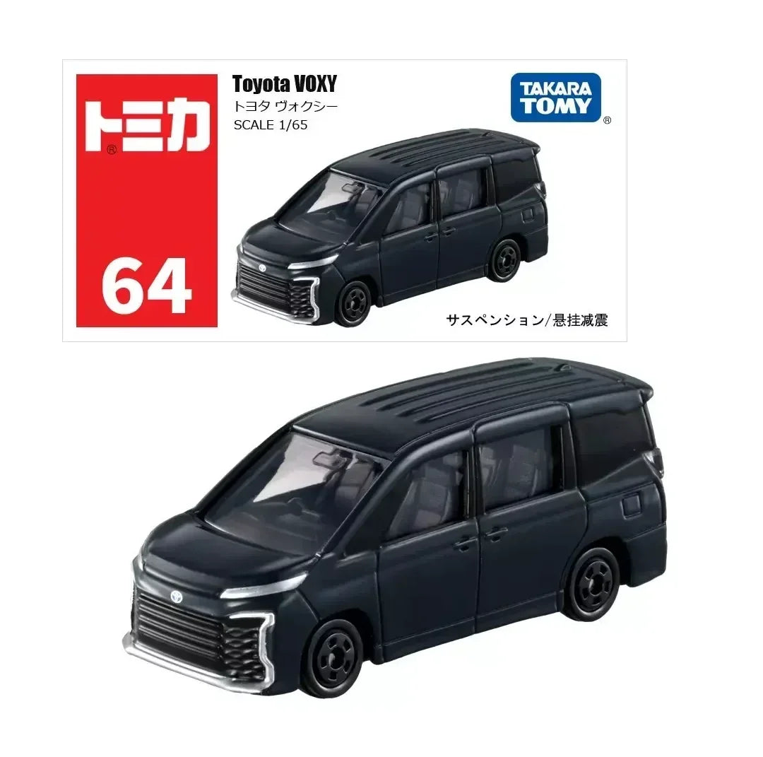 Tomica 64 TOYOTA VOXY TAKARA TOMY - Diecast Scale Model Car - 1/65 - Jaiman Toys