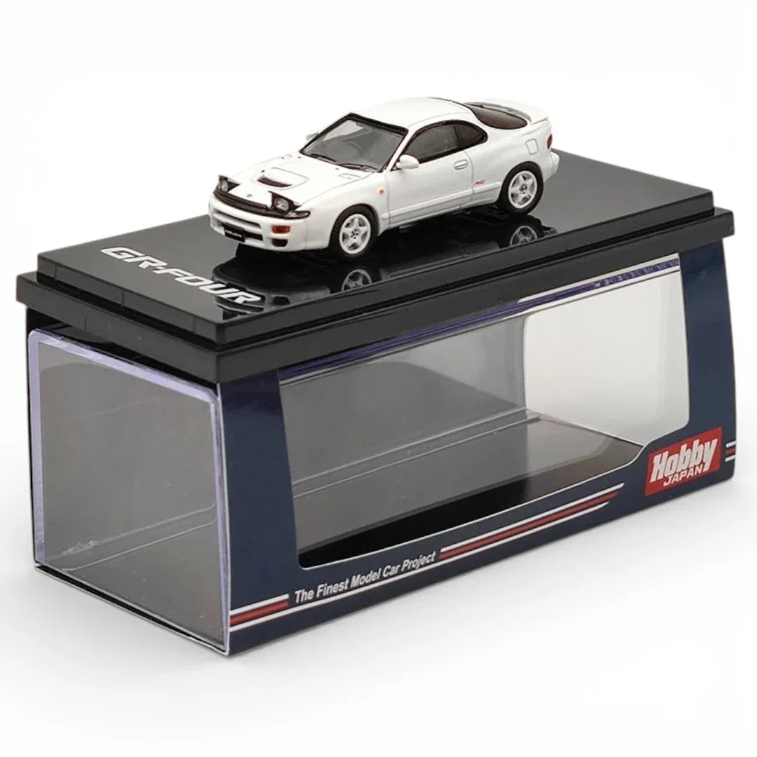 Hobby Japan 1:64 HJ641023AW Toyota CELICA GT-FOUR RC ST185 Limited Edition Diecast Toys White Models