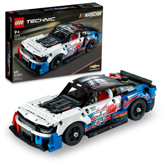 LEGO 42153 Technic NASCAR Next Gen Chevrolet Camaro ZL1 42153 Building Toy Set (672 Pieces) - Jaiman Toys