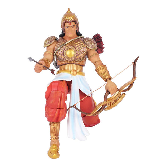 Legends of the Ramayan 1:12 Scale Prince Lakshmana Collector Action Figure with Bow, Arrow, Sword, Shield, Helmet & Interchangeable Hands