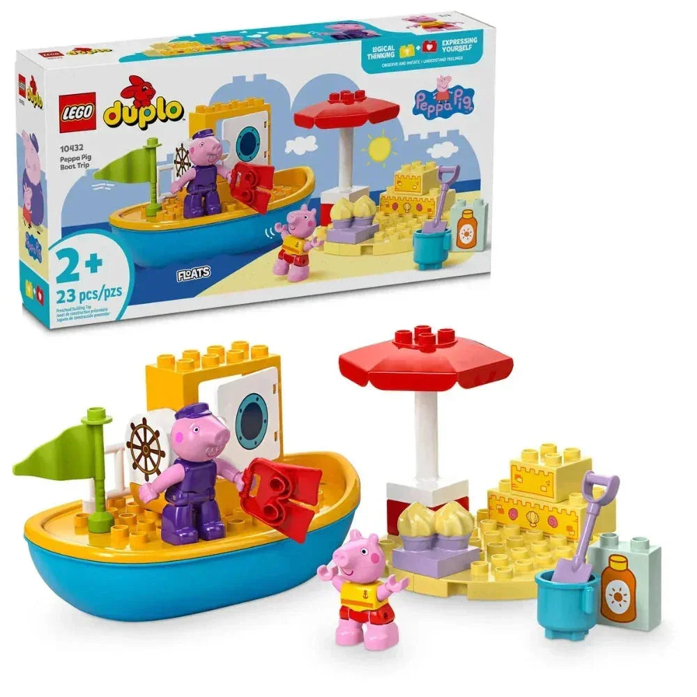 Lego 10432 Duplo Peppa Pig Boat Trip 23 Pieces - Jaiman Toys