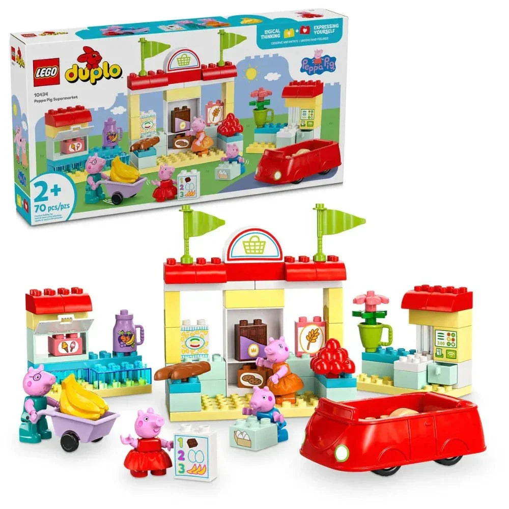 Lego 10434 Duplo Peppa Pig Supermarket 70 Pieces - Jaiman Toys