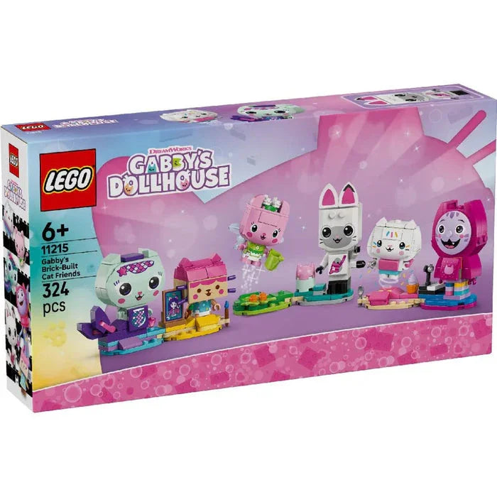 Lego 11215 Gabby's Dollhouse Gabby's Brick-Built Cat Friends (324 Pieces)