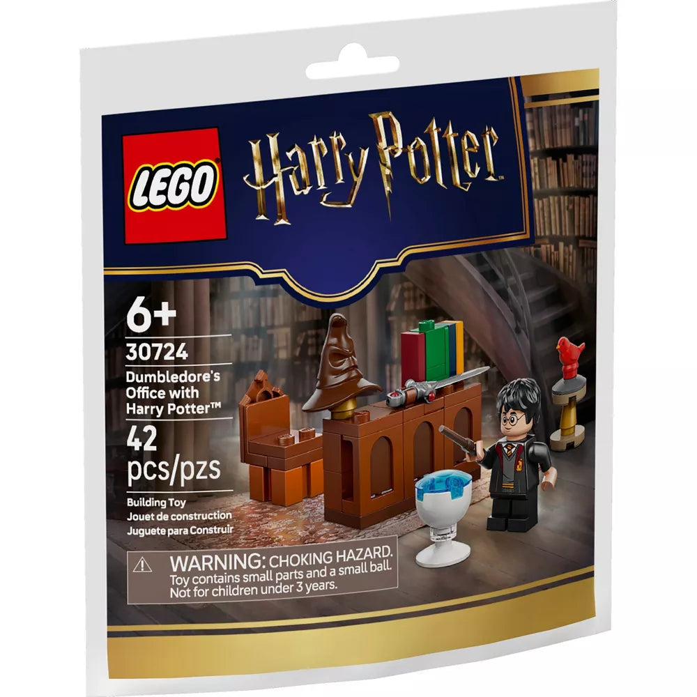 LEGO 30724 Harry Potter Dumbledore’s Office with Harry Potter Minifigure – 42 Pieces Building Set
