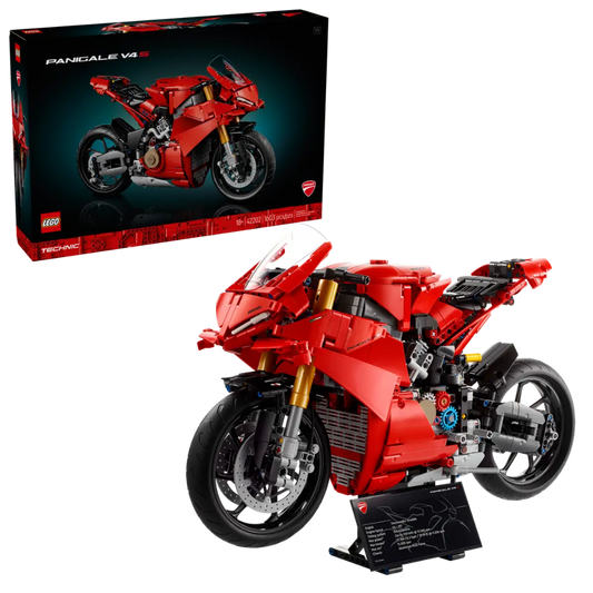 LEGO Technic 42202 Ducati Panigale V4 S Motorcycle - Jaiman Toys