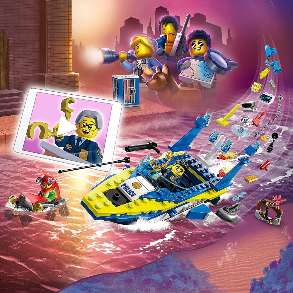 Lego 60355 City Water Police Detective Missions (278 Pieces) - Jaiman Toys