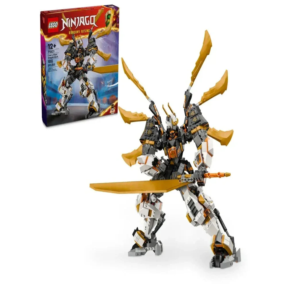 LEGO 71821 Ninjago Cole's Titan Dragon Mech - 1055 Pieces - Jaiman Toys