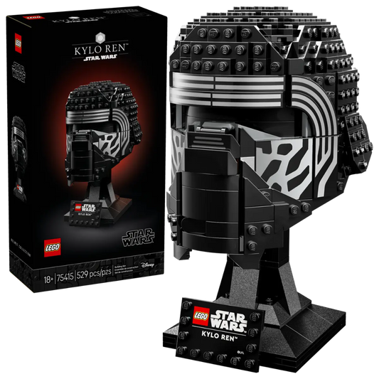 LEGO 75415 Star Wars The Force Awakens Kylo Ren Helmet Building Set (529 Pieces) - Jaiman Toys
