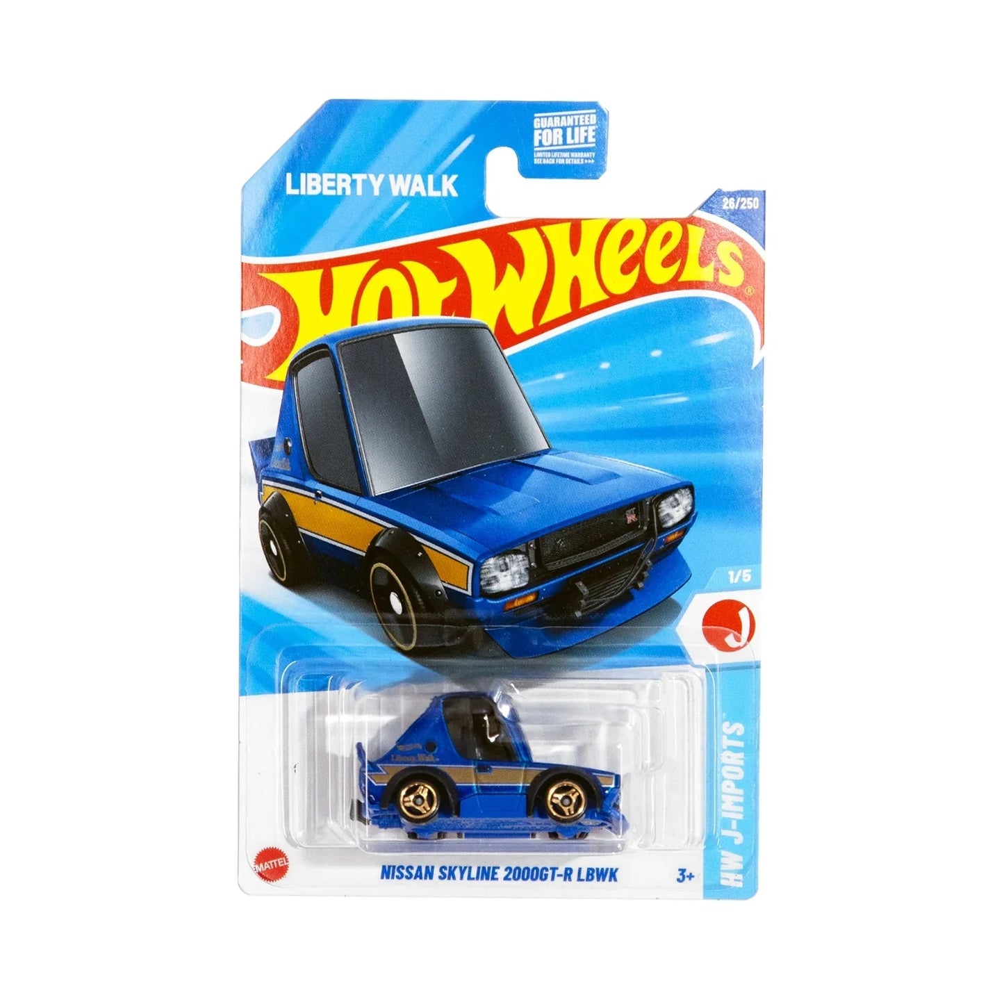 Hot Wheels Nissan Skyline 2000 GT-R LBWK - Jaiman Toys