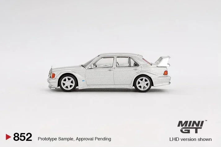 Mini GT 1:64 Racing Duo – Subaru Impreza WRC98 #3 – 1998 Rally Monte Carlo 3rd Place Blue & Mercedes-Benz 190E 2.5-16 Evolution II Astral Silver Diecast Models