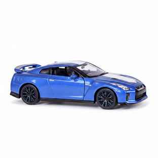 MSZ 1:32 Nissan GT-R R35 50th Anniversary Edition Blue Die-Cast Pull-Back Car