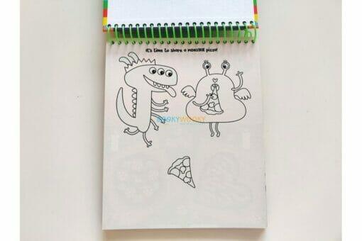 Magic Painting: Monsters – Unleash the Colorful Creepiness! (by Bookoli) - Jaiman Toys