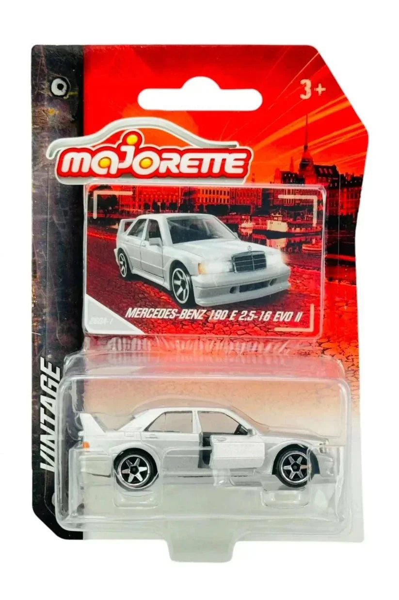 Majorette Street Cars Mercedes Benz 190 E 2.516 EVO II Diecast Car Model