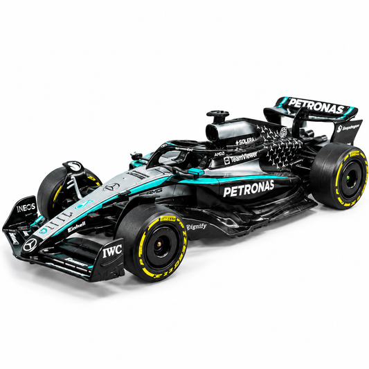 Bburago 1:43 Mercedes-AMG Petronas Formula One Team F1 W16 E Performance George Russell #63 Die-Cast Racing Model Car Collectible for F1 Fans & Motorsport Collectors