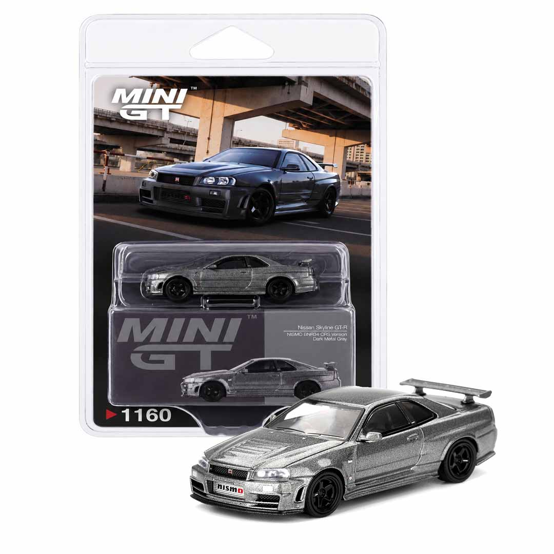 MINI GT 1:64 (Blister Pack) Nissan Skyline GT-R NISMO BNR34 CRS