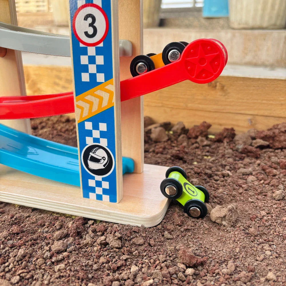 Open Ended Rolling Ramp Racers - Jaiman Toys