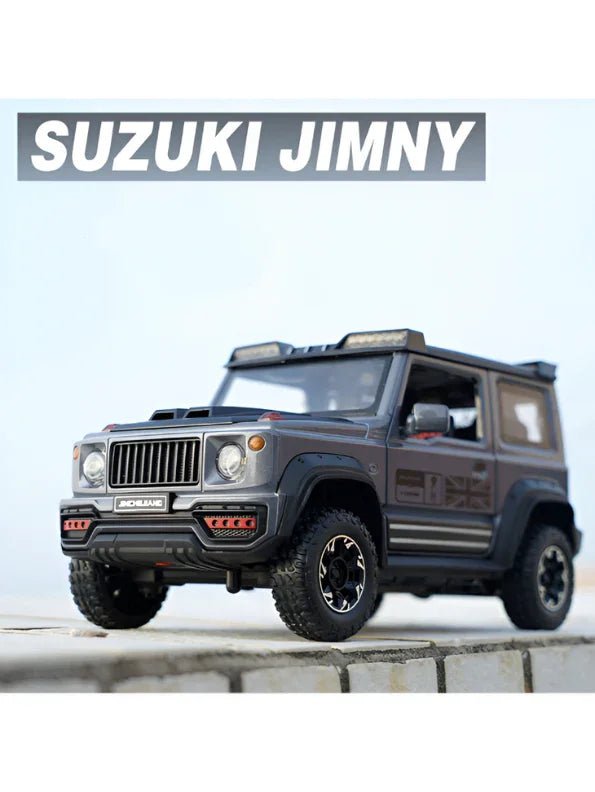 Joy Junction 1:24 Suzuki Jimny Off-Road Diecast Model – Openable Doors, Pull-Back Action Lights & Sound with 4 variation (JJ269)