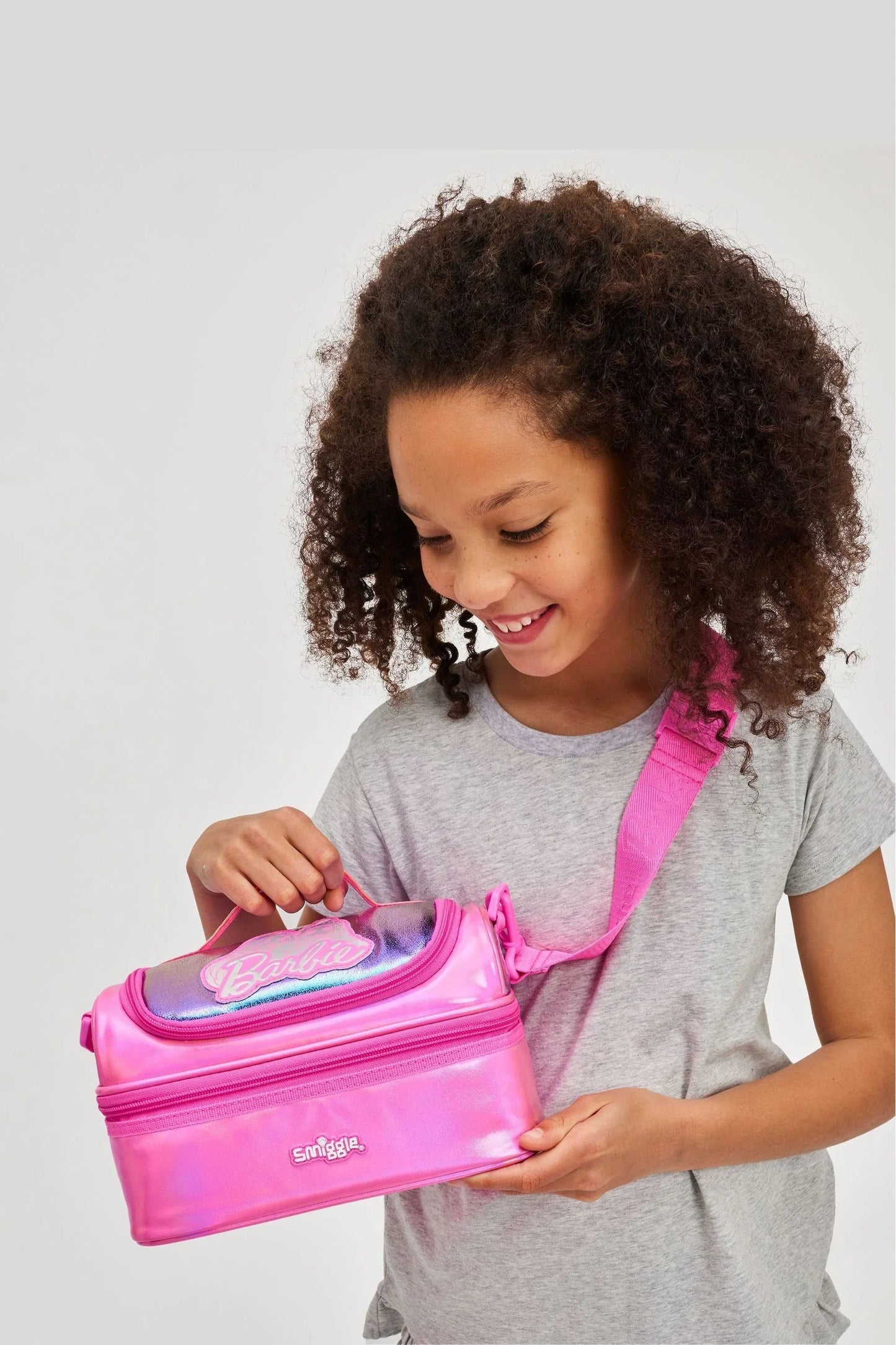 Smiggle Lunch Bag : Barbie Double Decker 7 Inch For Kids - Jaiman Toys