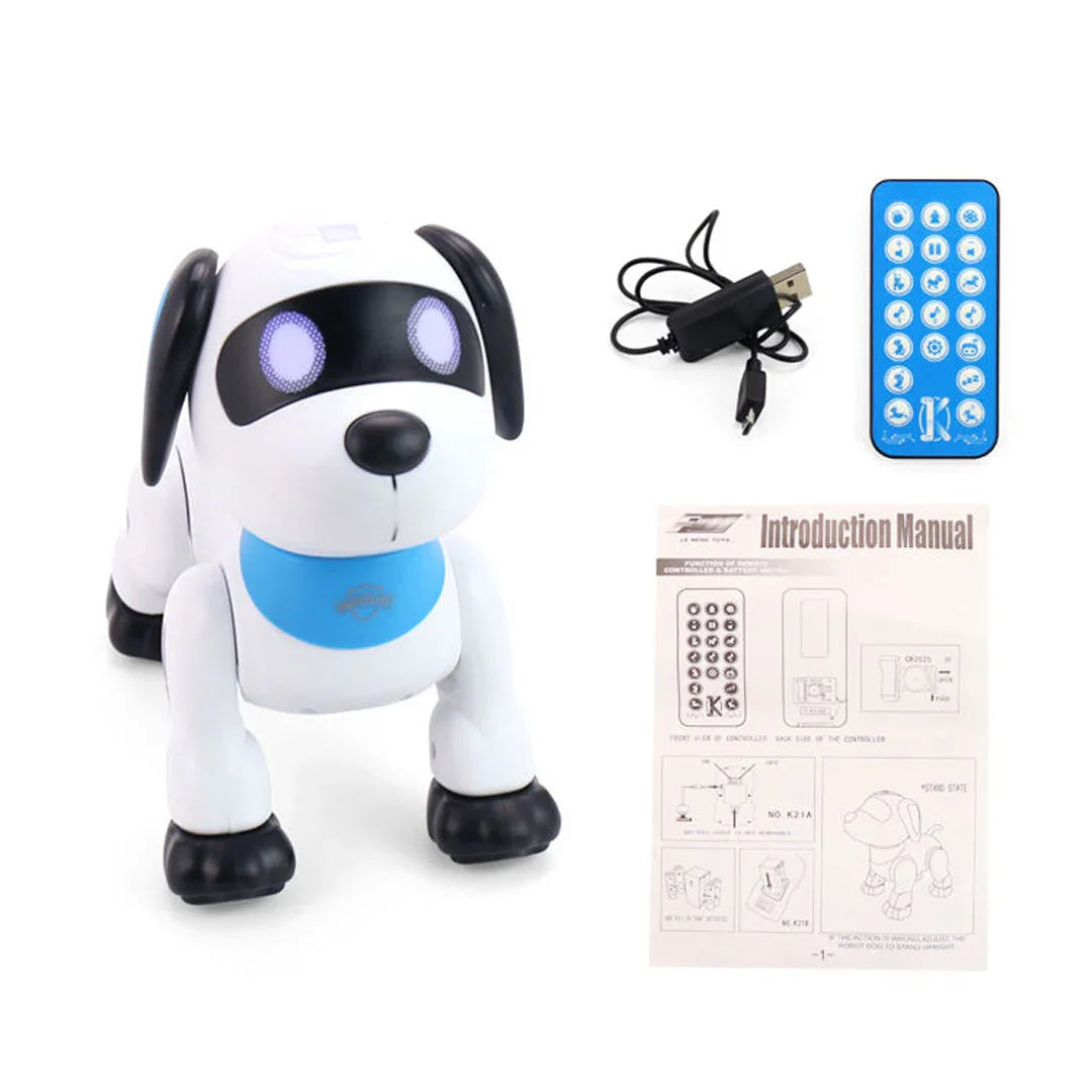 Remote Control Stunt Dog – Programmable Smart Robot Pet Toy with Singing & Dancing - Jaiman Toys