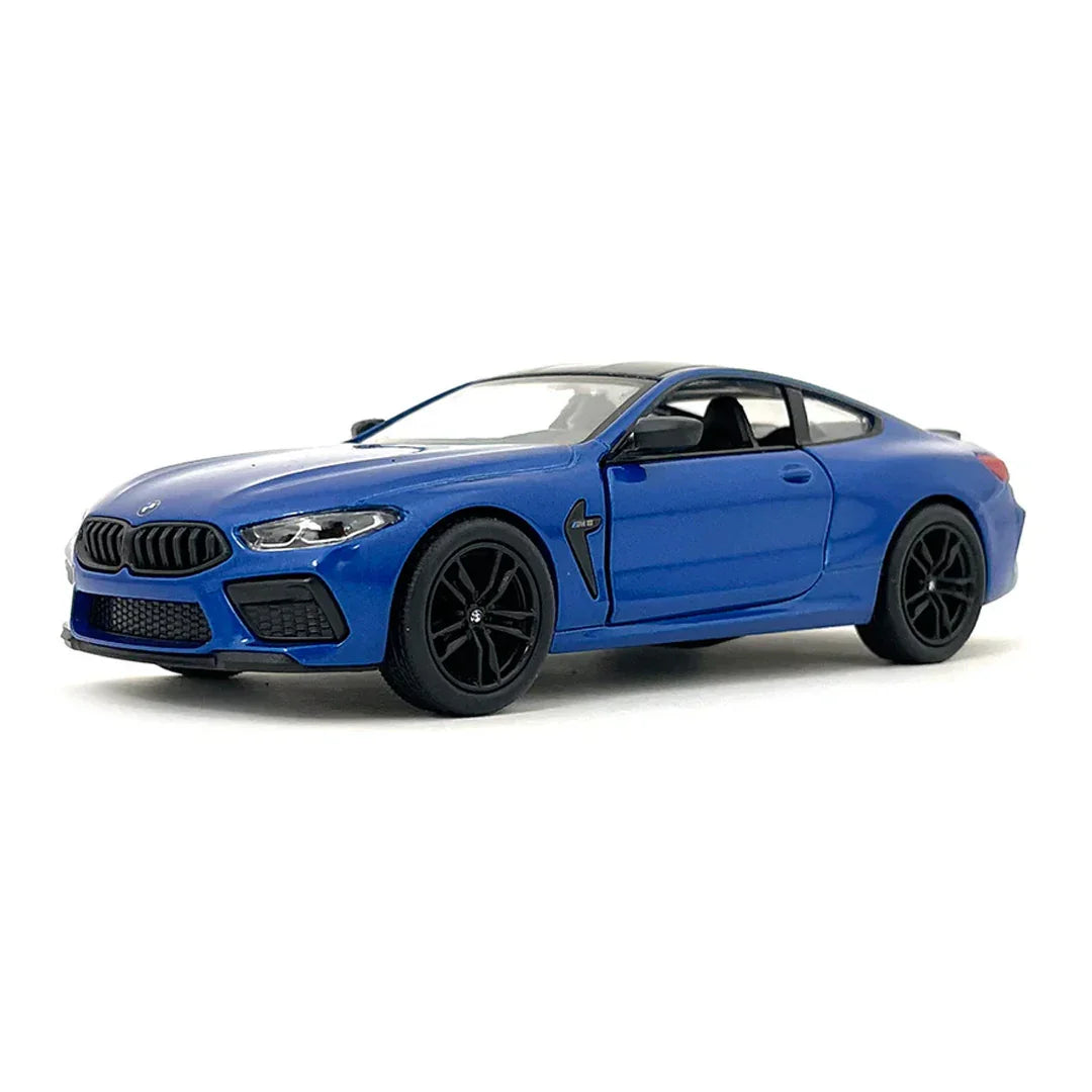 KiNSMART KT5425W BMW M8 Competition Coupe – 1:36 Scale Die-Cast Model Car - Blue - Jaiman Toys
