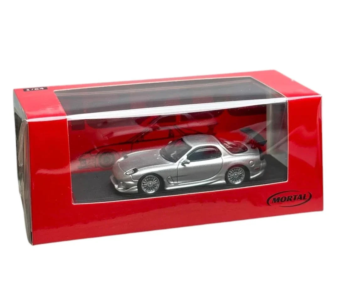 Mortal 1/64 Mazda Veilside Silver Diecast Car Models Collection - Jaiman Toys