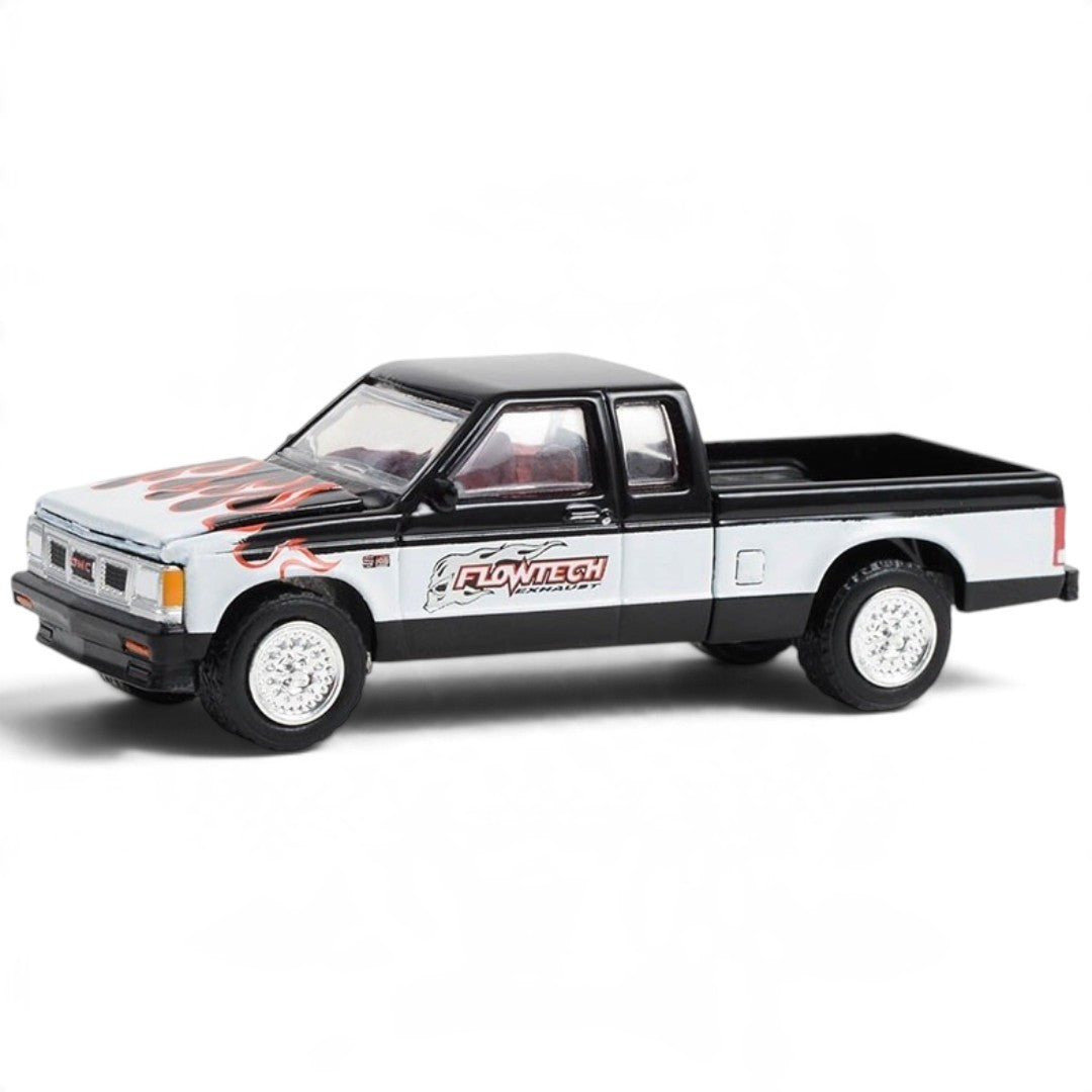 GreenLight 1:64 1990 GMC S-15 Sierra Pickup 1:64 Diecast – Flowtech Exhaust
