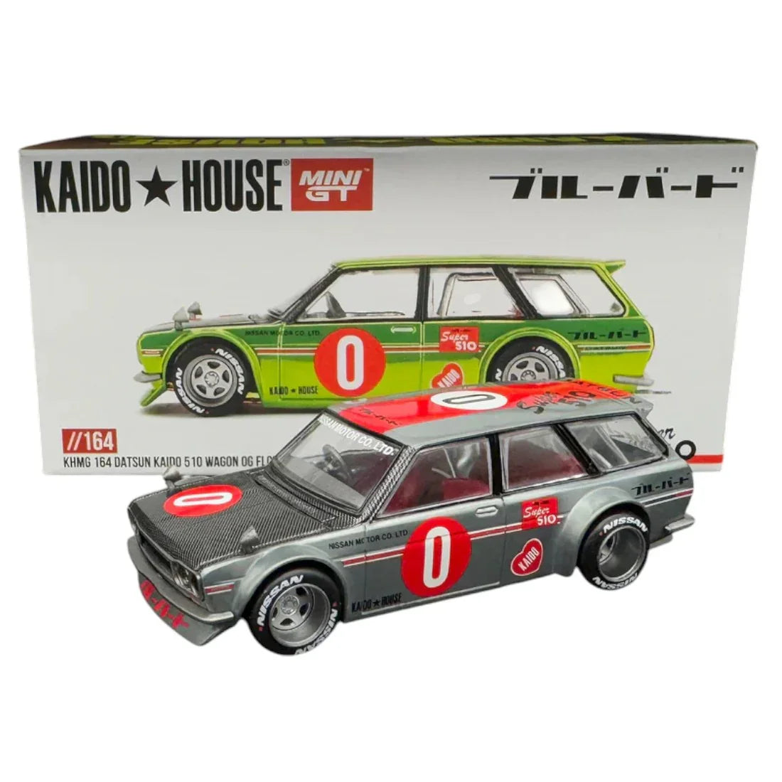 Kaido House 1:64 Datsun 510 Wagon – OG Flow Diecast Model
