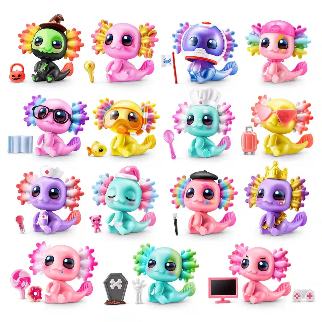 Zuru 5 Surprise A-Lot-A Axolotls Mini Figure Blind Pack - Jaiman Toys