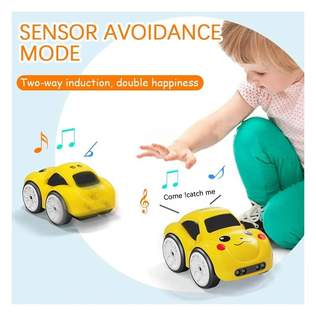 Magic Induction RC Cartoon Car | Gesture Sensing Mini Electric Toy Vehicle for Kids (2.4GHz)