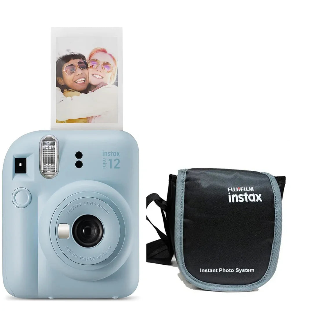 Fujifilm Instax Mini 12 with Stylish Camera Pouch - Jaiman Toys
