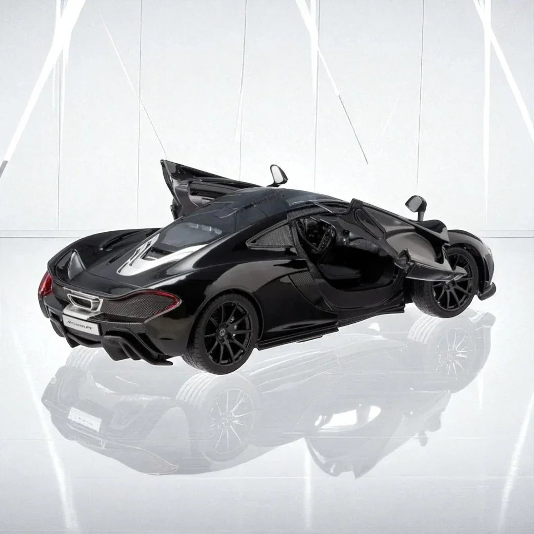 Rastar 1:24 McLaren P1 Die-Cast Model – Black| Openable Doors (56700) - Jaiman Toys