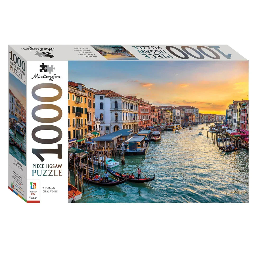 Mindbogglers The Grand Canal, Venice 1000-Piece Jigsaw Puzzle | For Kids 8+ & Adults