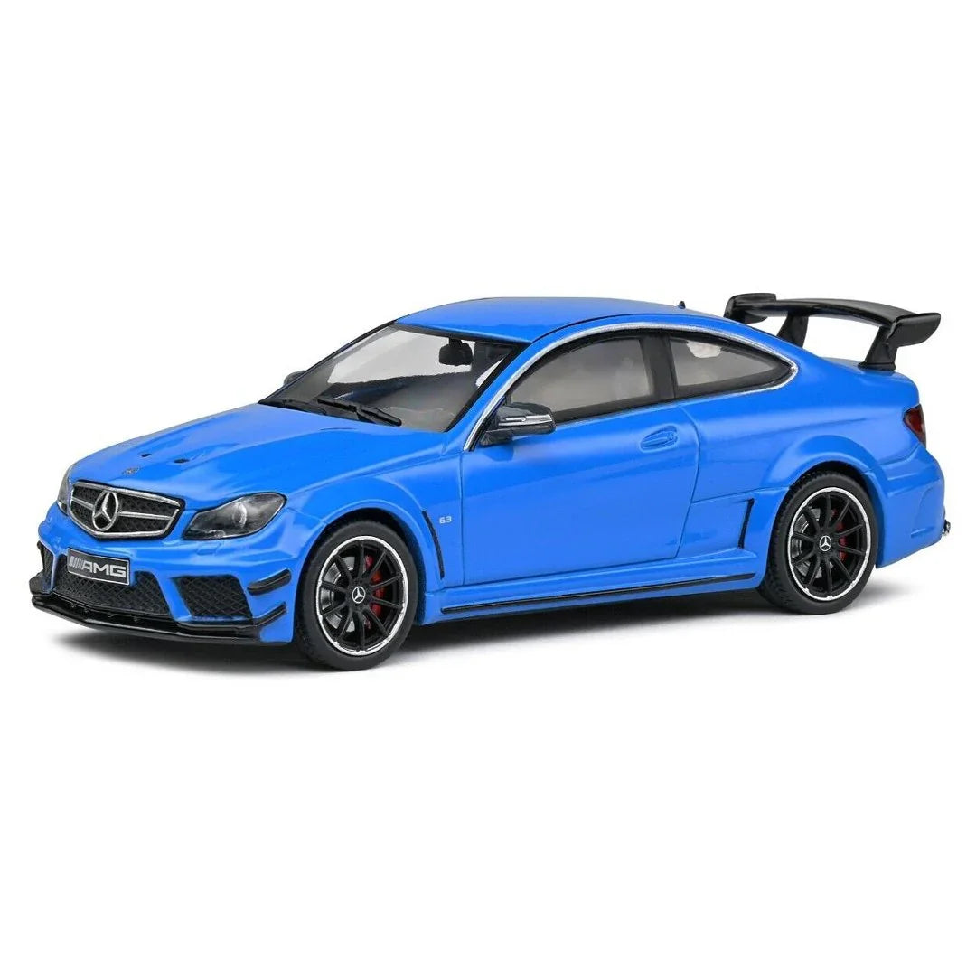 Solido 2012 Mercedes Benz C63 AMG C-Class Black Series Light French Blue - Jaiman Toys