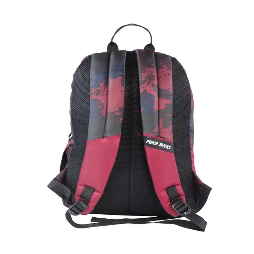 Mike Indigo Backpack – Maroon (MK11001775) | Stylish, Durable & Spacious for Everyday Use - Jaiman Toys