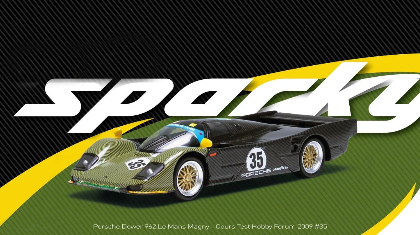 Sparky 1/64 Porsche Dower 962 Le Mans Magny-Cours Test Hobby Forum 2009 #35 - Jaiman Toys