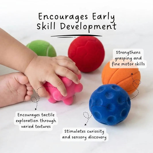 LiLLBUD Sensory Balls Set of 5
