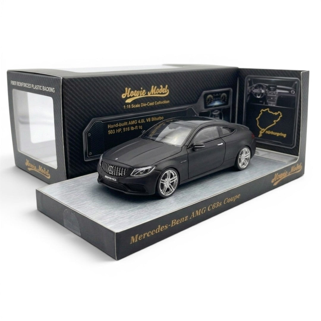 Howie Model 1:64 Mercedes-Benz AMG C63 S Coupe Diecast Model Car