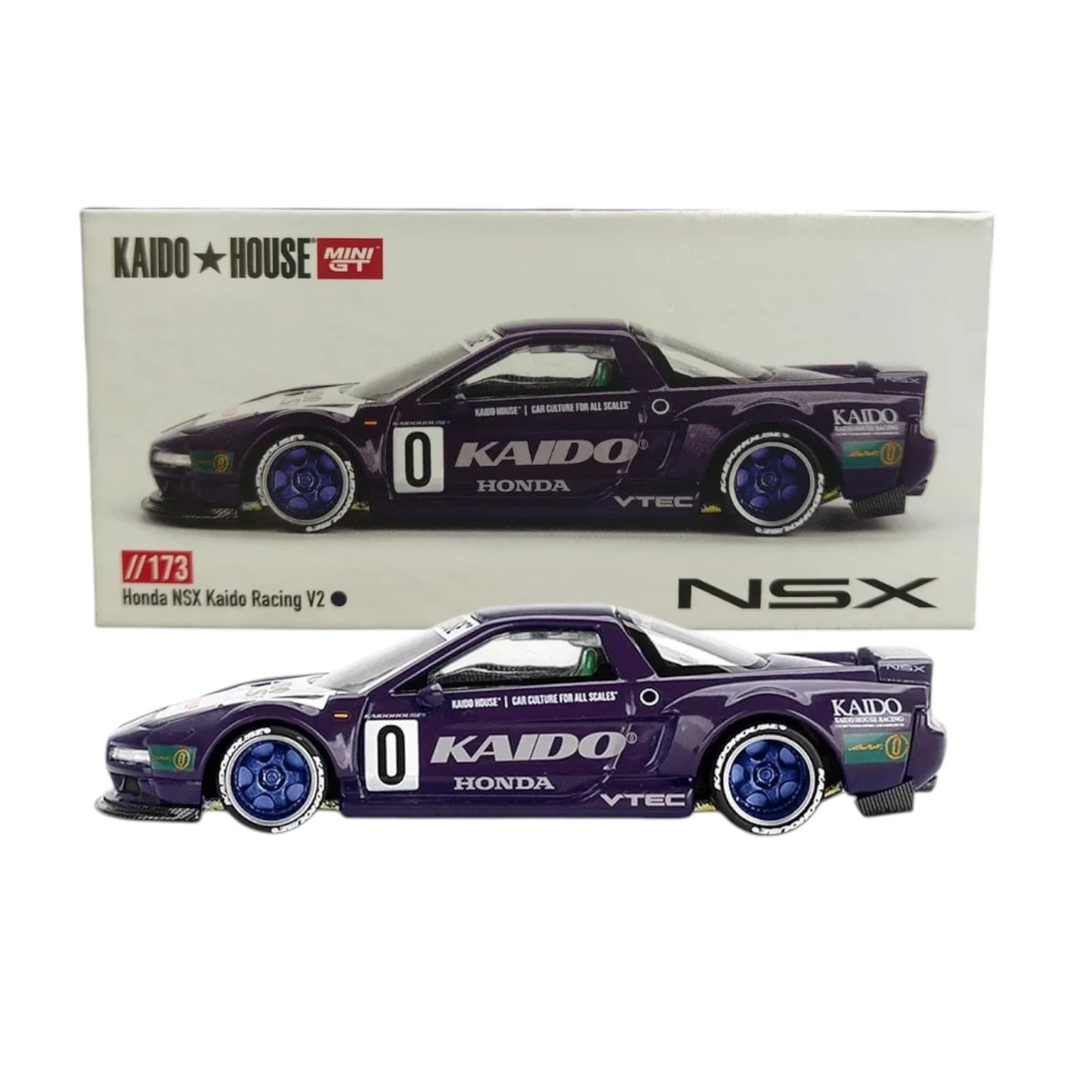 Kaido House X Mini GT 1/64 Honda NSX Kaido Racing V2 Model KHMG173 - Jaiman Toys