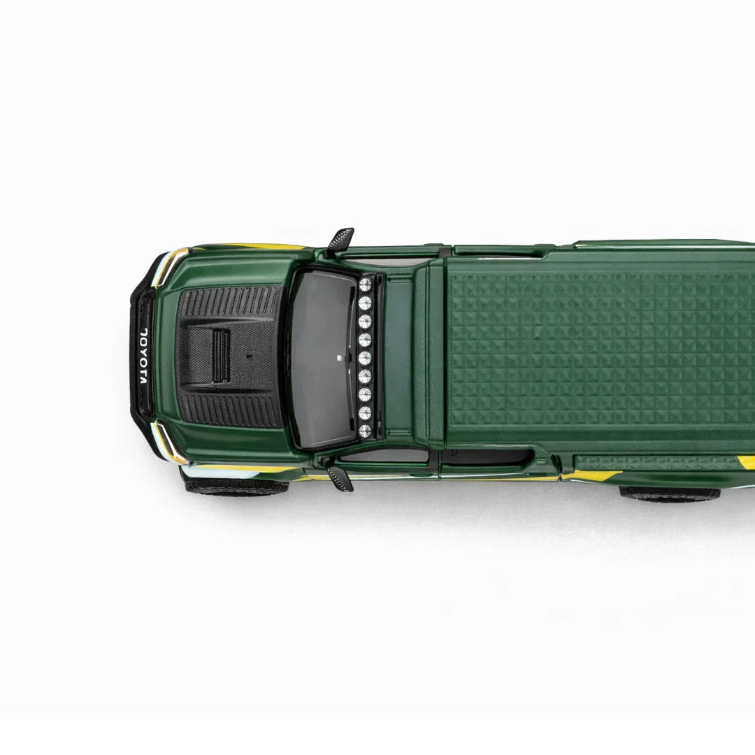 GCD Toyota Off-Road Tacoma Camper Diecast Car 1:64 Scale β Camper Roof Tent SUV Truck Collector Model