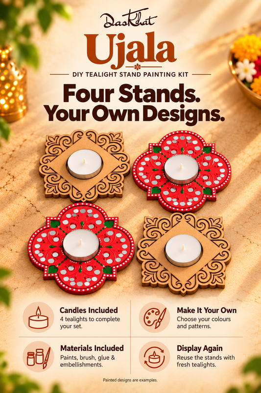 Ujala tealight stand kit key benefits