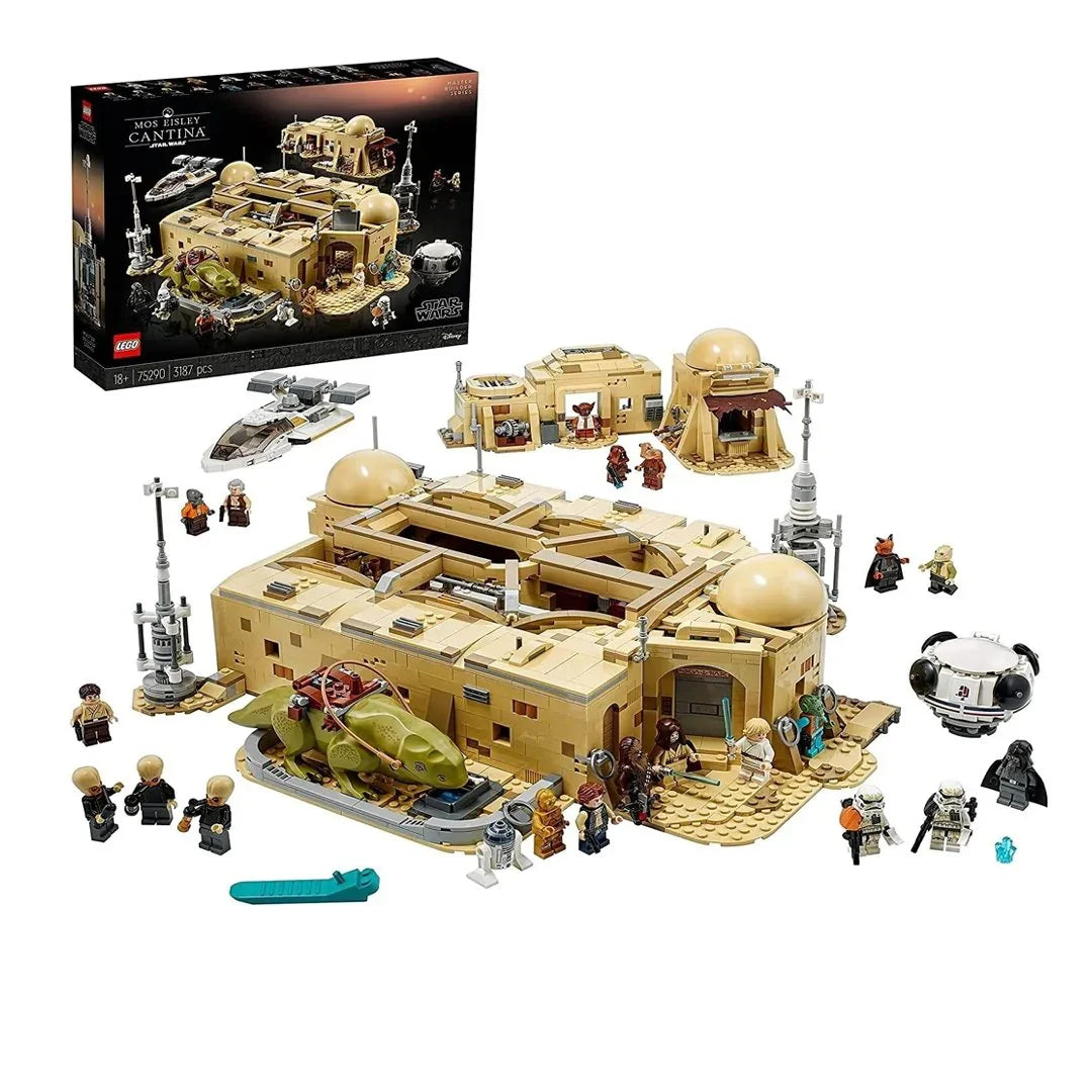 Lego Star Wars: A New Hope Mos Eisley Cantina 75290 Building Set, Master Builder Series, Model Kits for Adults to Build, Collectible Gift Idea - Jaiman Toys