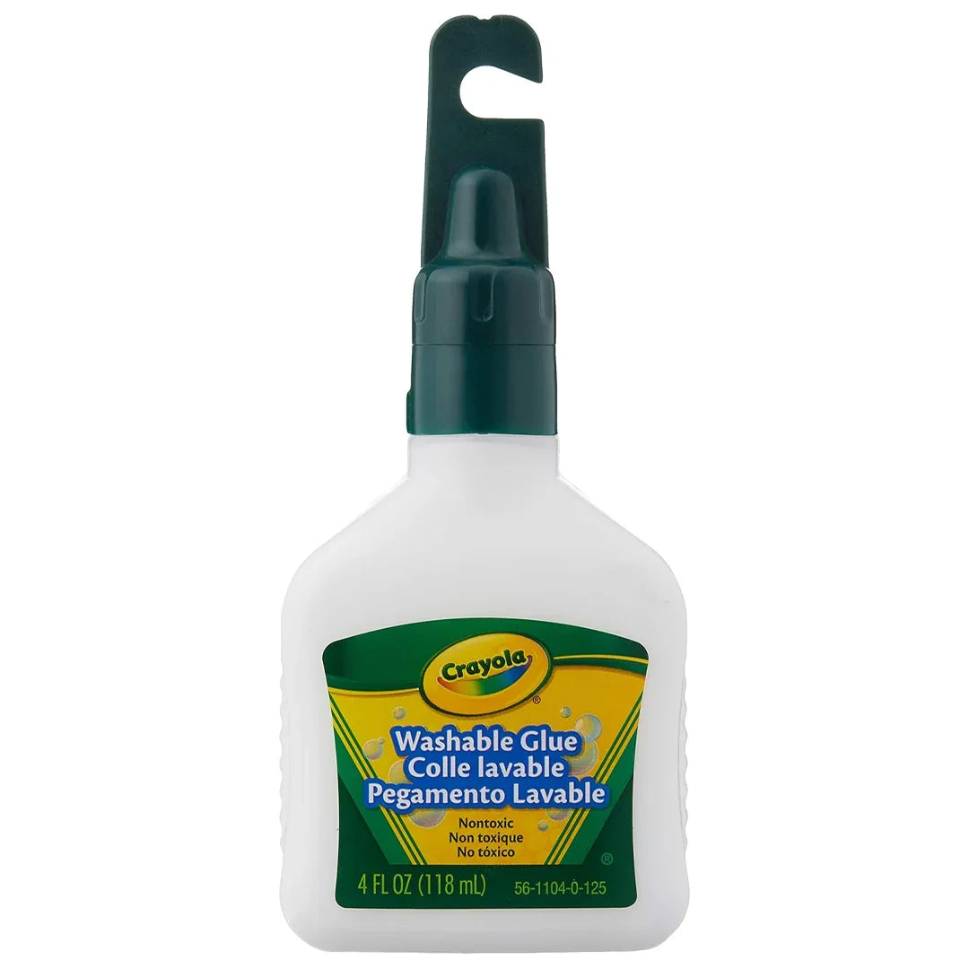 Create with Confidence: Crayola Washable School Glue 4 Oz - Jaiman Toys