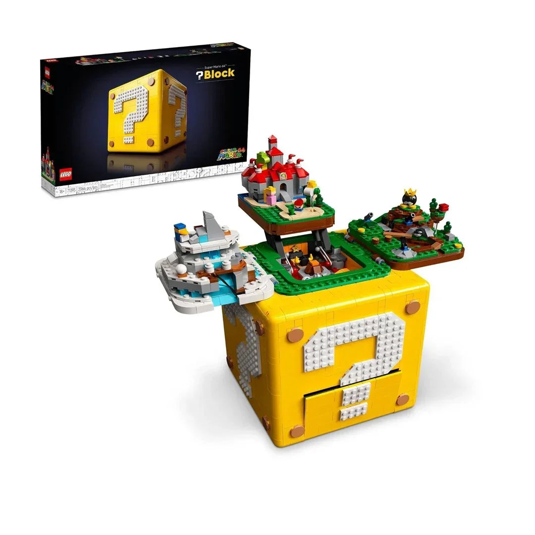 (BOX DAMAGE) Lego Super Mario 64 Question Mark Block 71395 (2064 pcs) - Jaiman Toys